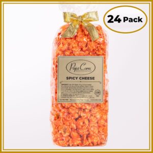 Spicy Cheese Popcorn – 24 Pack Favor Bags | Fresh Event Popcorn | Pops Corn®