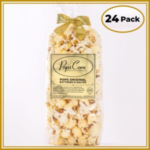 Gourmet Original Popcorn – 24 Pack Party Favor Bags | Pops Corn®